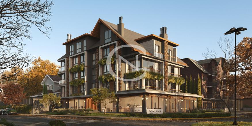 APARTAMENTO NO RESIDENCIAL FONTANA EM GRAMADO/RS | Centro  | Gramado